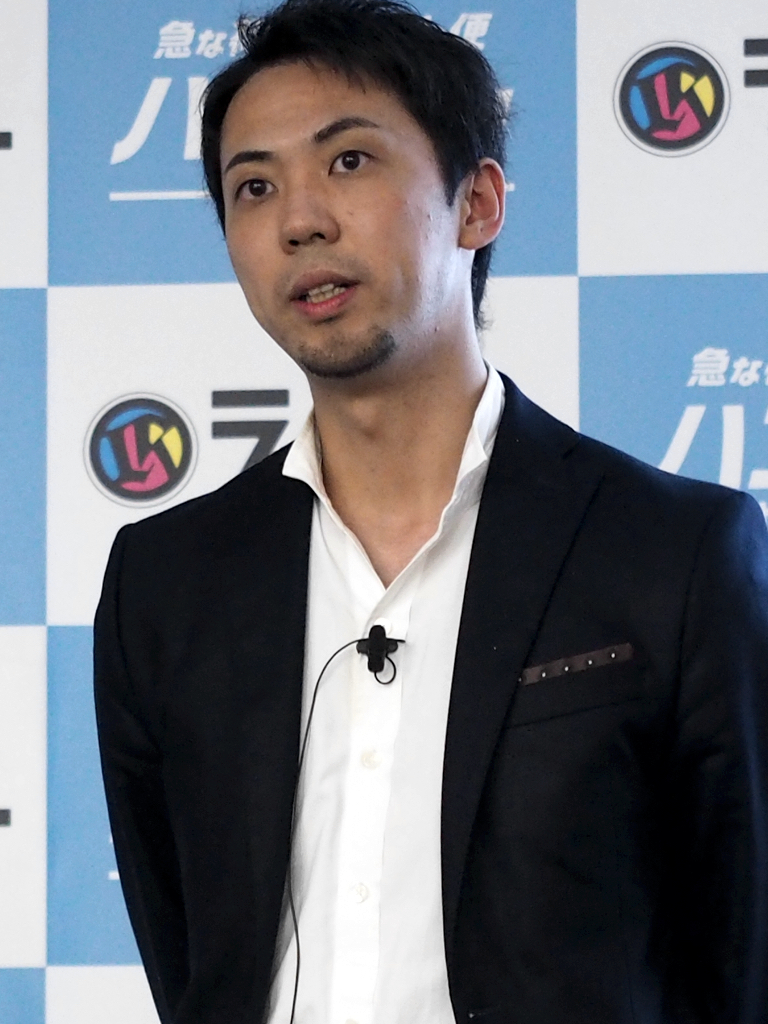 ラクスル代表取締役の松本恭攝氏