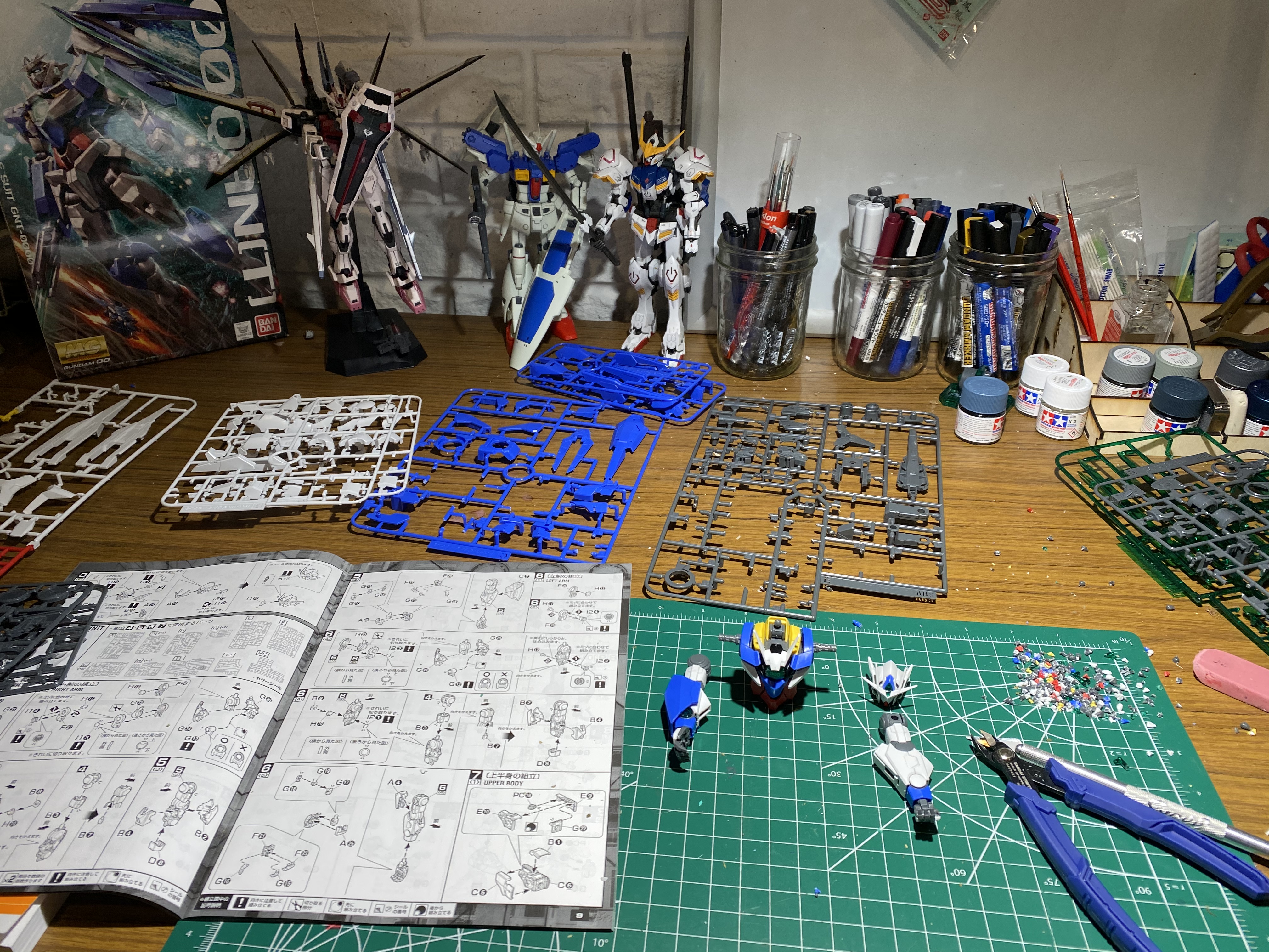 ガンダムのプラモデル