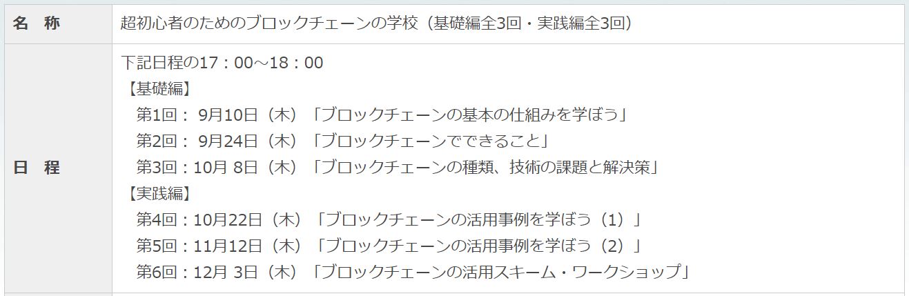 アステリアが無料オンラインセミナー「超初心者のためのブロックチェーンの学校」開催