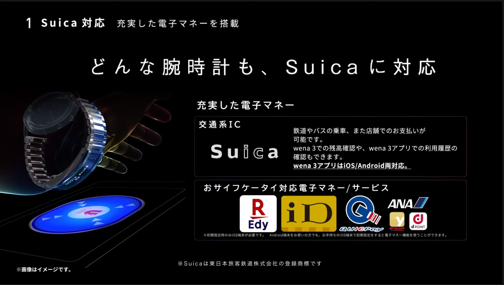 ソニーがSuicaとAmazon Alexaに対応した新型スマートウォッチ「wena 3」発表