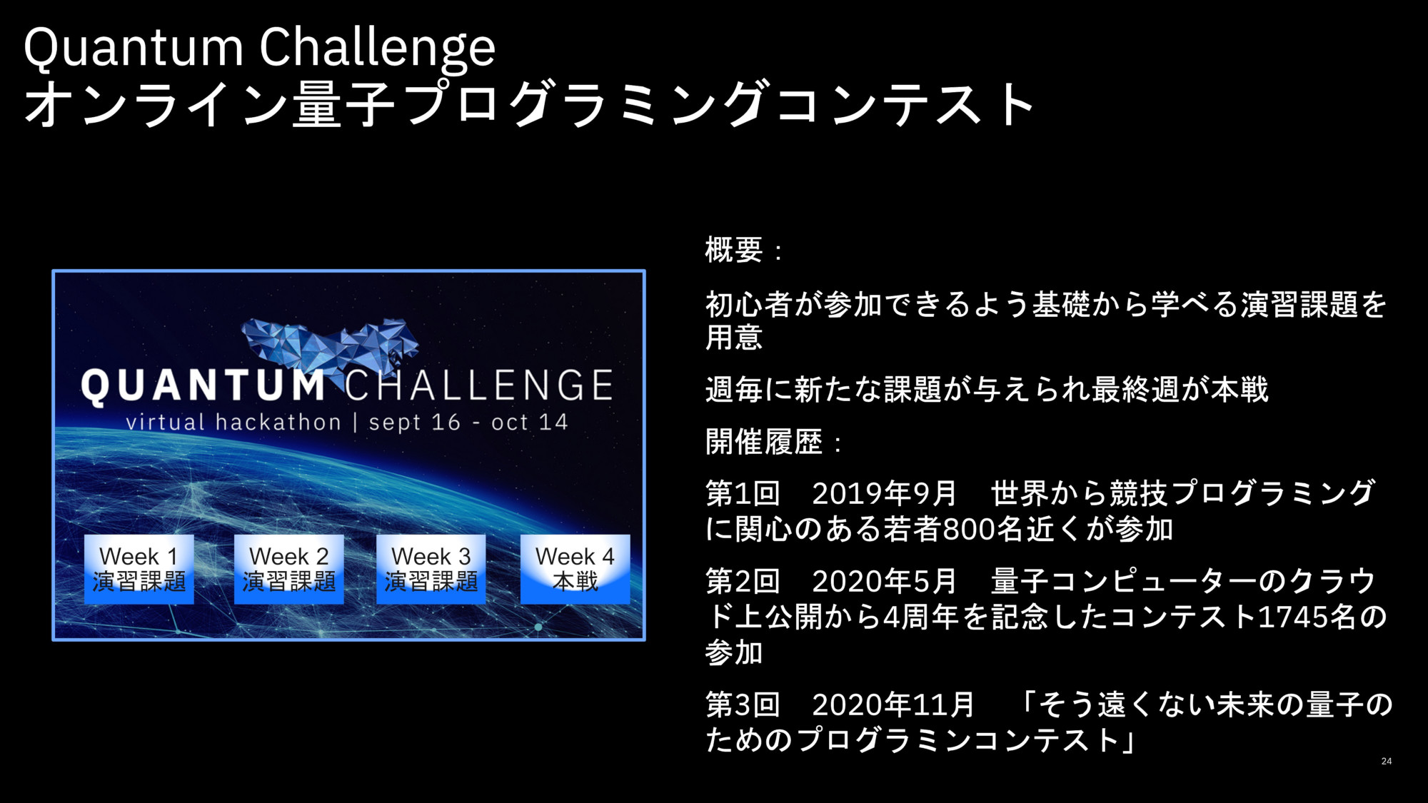 最優秀者は東大・長吉博成氏、日本IBMが量子コンピューターの競技プログラミングコンテスト結果を発表