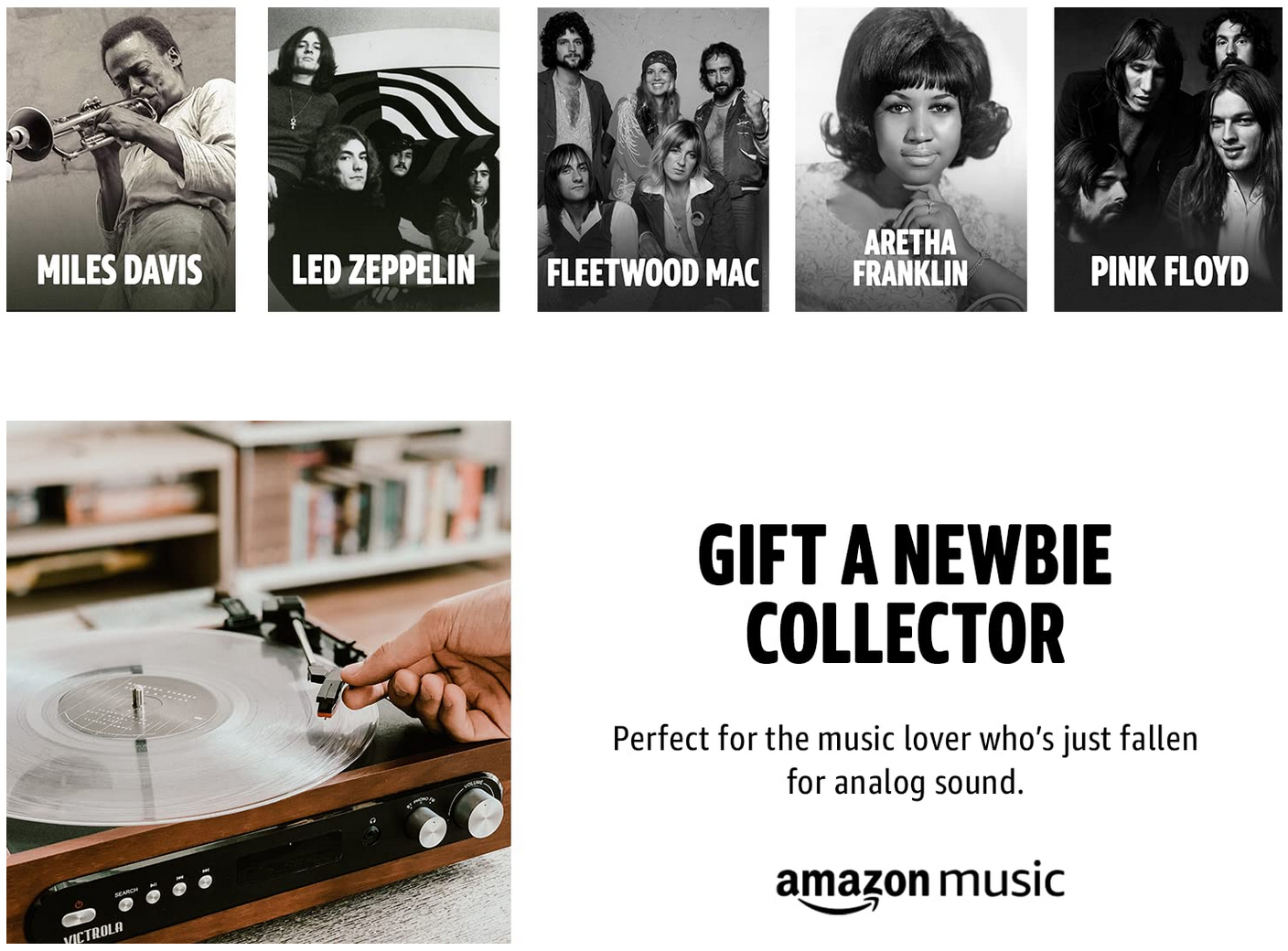 アマゾンが毎月アナログレコードの名盤が届く新サブスク「Vinyl of the Month Club」を米国で開始 TechCrunch